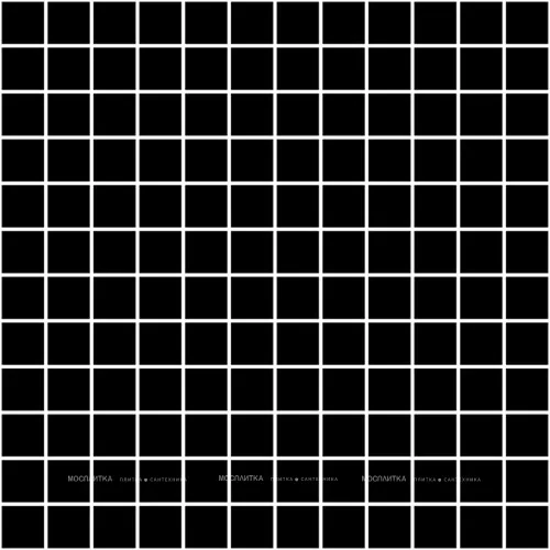 Мозаика 29,8х29,8 Темари черная мат. 20071: фото №5