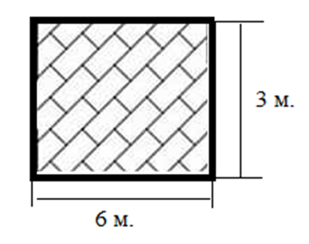 Диагональная укладка ламината 6×3