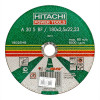 Превью к основной картинке товара «Круг отрез. п/мет. Hitachi 180х2,5х22мм»