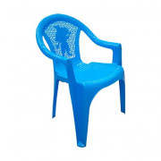 Кресло Незнайка 38х35х53см голубой (160-0055)