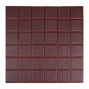 Плитка самоклеящаяся INBLOOM 60х60х0.8см, XPE, шоколад