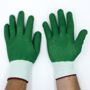 Перчатки нейлоновые зелен. Крокодил