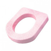 Сиденье для уличного туалета (44х39 h7см) пенопласт,розовое