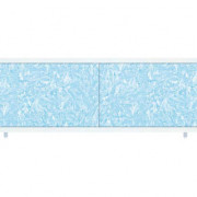Экран для ванны Кварт 1,48м голубой иней