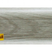 Плинтус Идеал Классик К55 с мягк. краем 2,5м (2,2м) Дуб пепельный 210