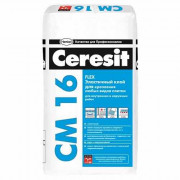 Клей для плитки Ceresit CM 16/25 25кг эластичный