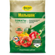 Удобрение Фаско Малышок для томатов Шоу-Бокс 5М-гранула 1,0 кг
