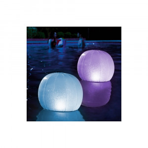 Плавающая подсветка шар Intex