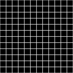 Мозаика 29,8х29,8 Темари черная мат. 20071