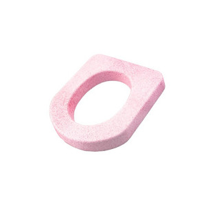 Сиденье для уличного туалета (44х39 h7см) пенопласт,розовое