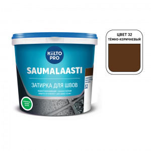Затирка Kilto Саумалаасти 32 3кг темно-коричневый