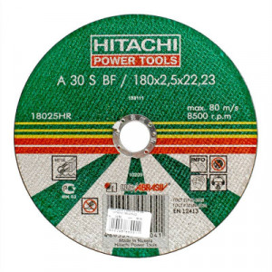 Круг отрез. п/мет. Hitachi 180х2,5х22мм