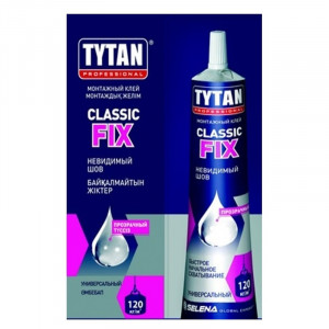 Клей монтажный Tytan Professional Classic Fix 100мл прозр.