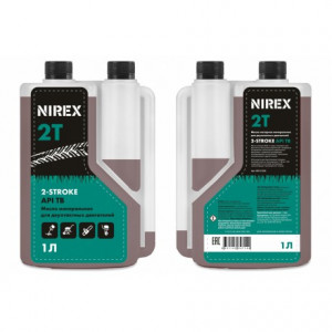 Масло NIREX API TB 2-х тактное минер. с дозат. 1л