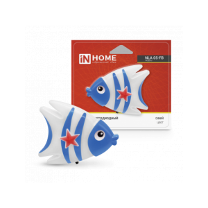 Ночник светодиодный IN HOME NLA 05-FB 230B Рыбка синяя с выкл