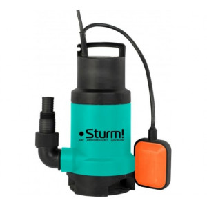 Насос погружной Sturm WP9775P для грязной воды, 750Вт, част до 35 мм,230 л/мин. напор 8,5м