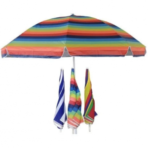 Зонт 2,4 М плотн. ткань (разноцвет.)