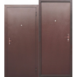 Дверь мет. Прораб 14,5см металл/металл, антик медь, наруж.открыв, ППС (860 R)