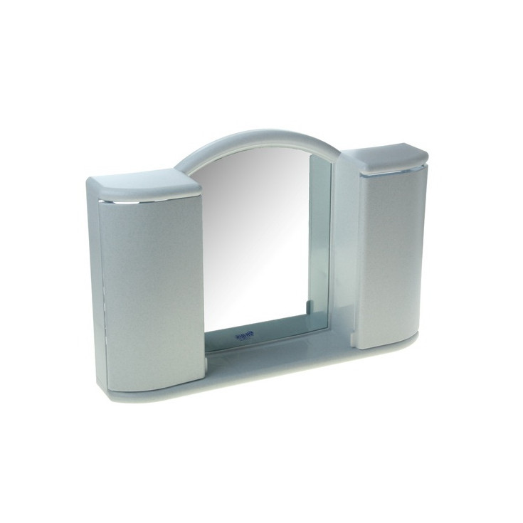 Зеркало-шкаф Арго двойной бел. мрамор (АС11904000)