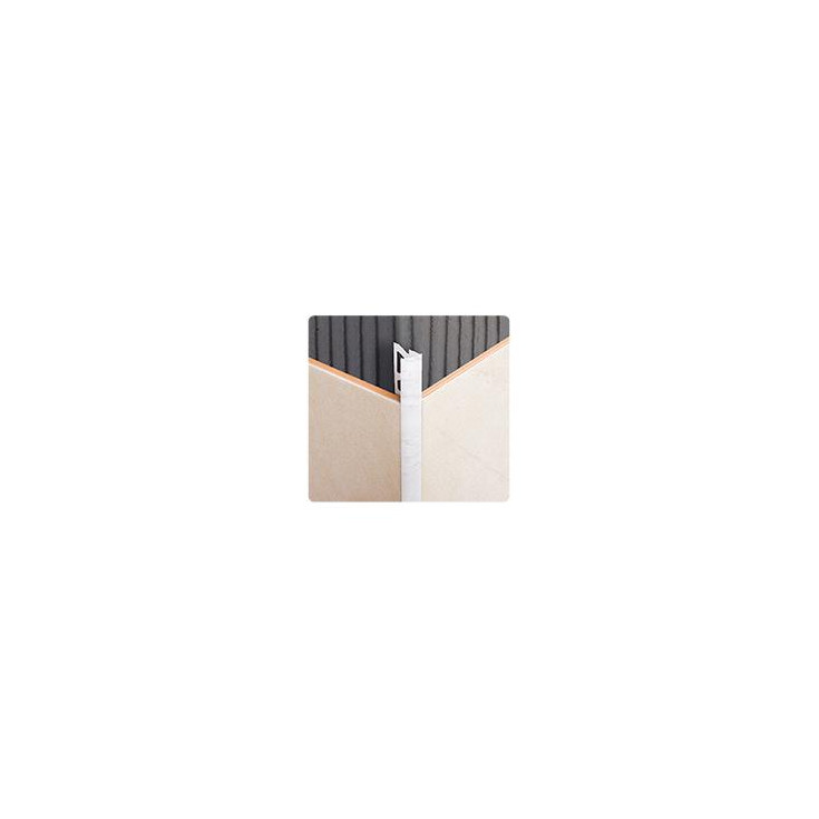 Картинка #2 к товару «Раскладка п/плитку Идеал 8мм внешняя св-серая/002 2,5м»