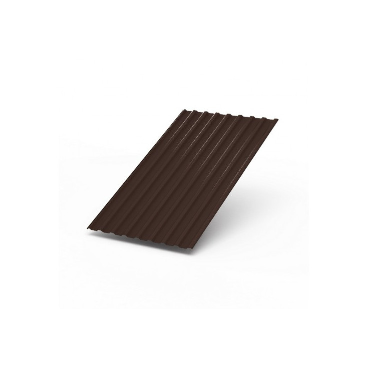 Профилированный лист 1,5х1,2х0,40 С-8х1150 ПЭ-01-8017-ОН шоколад