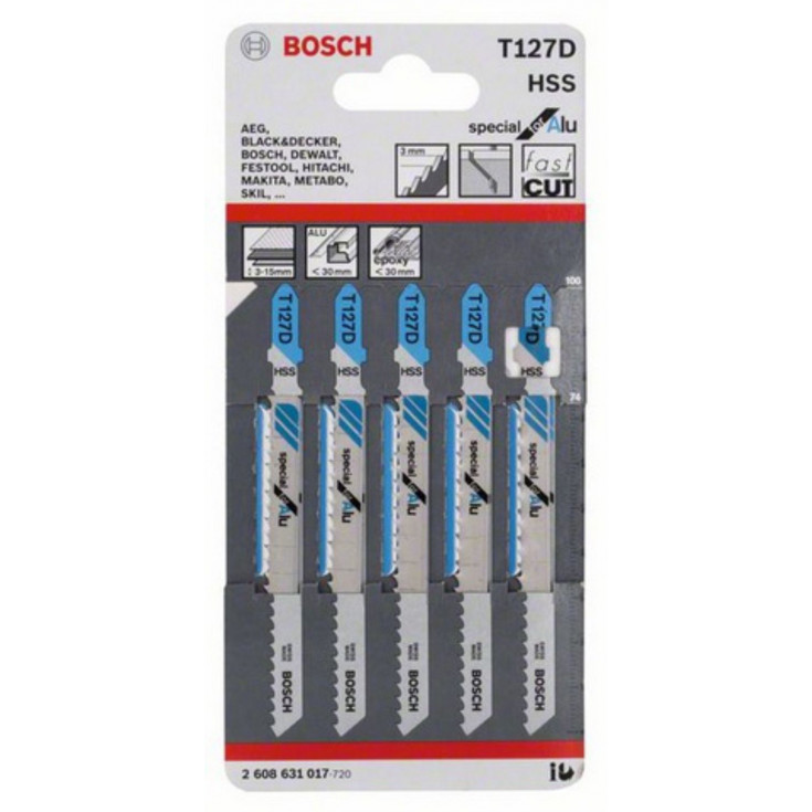 Пилка для лобзика Bosch T 127D
