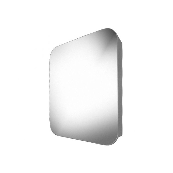Зеркало-шкаф Фарида 18/1 60х70 (тумба Лайт 55) скругл.