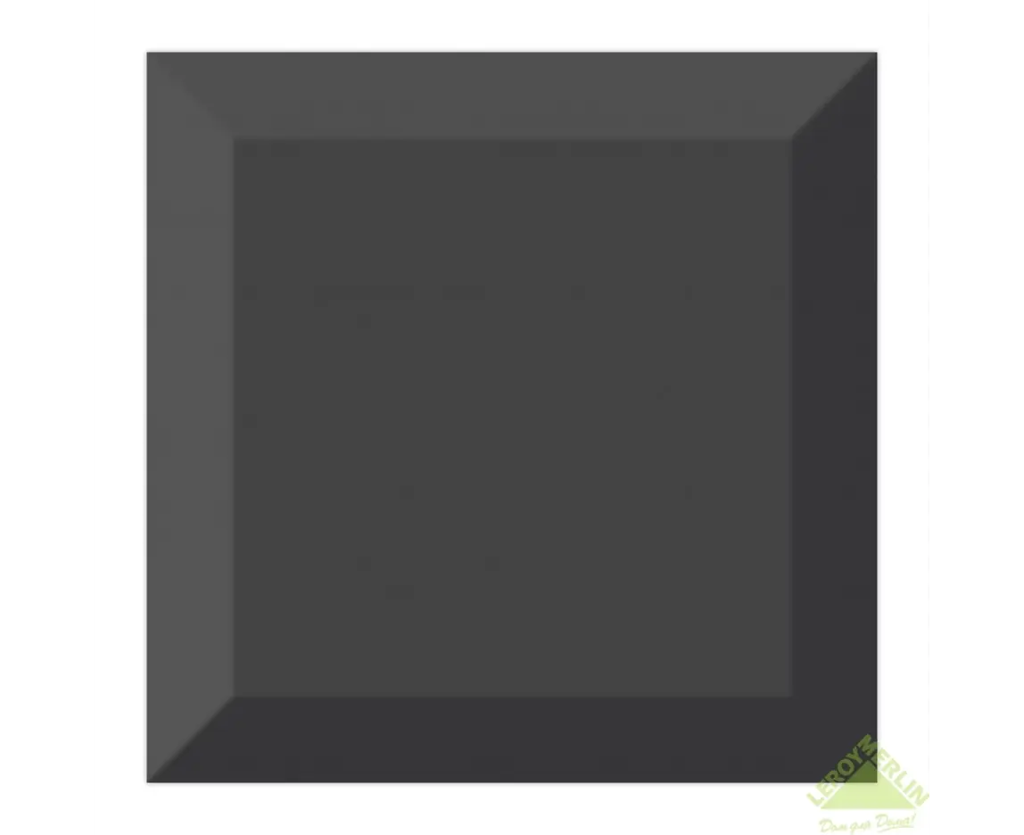 Картинка #2 к товару «Плитка облицовочная 15х15 Порто 1Т черный (1упак=1,035м2/46шт)»