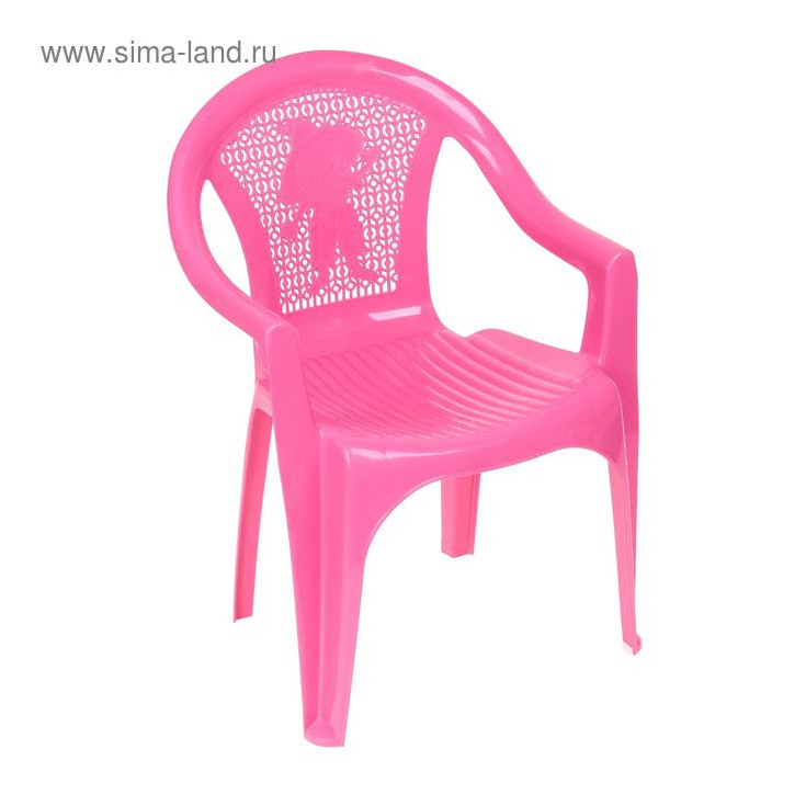 Кресло Незнайка 38х35х53см розовый (160-0055роз)