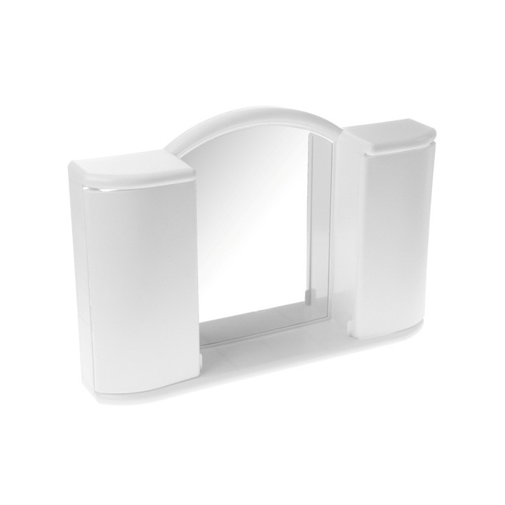 Зеркало-шкаф Арго двойной белый (АС11901000)