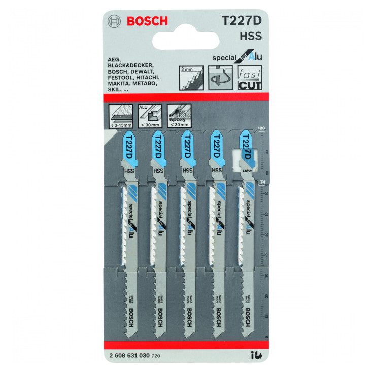 Пилка для лобзика Bosch T 227D