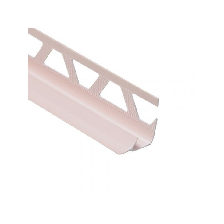 Раскладка п/плитку Идеал 8мм внутренняя светло-розовая/020 2,5м
