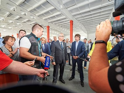 Картинка к новости «В Пензенской области открылся завод по производству строительных смесей»