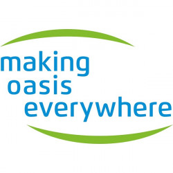Логотип «MAKING OASIS EVERYWHERE»